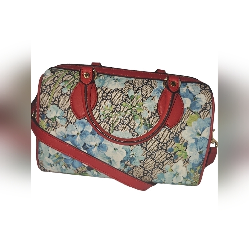 *NEW* GUCCI Boston bag floral - Picture 9 of 13